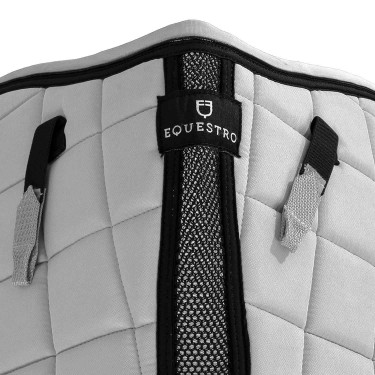 Zadeldek springen van ademende technische stof collectie Elegance Equestro Wit Zadeldek springen van ademende technische stof collectie Elegance Equestro Wit