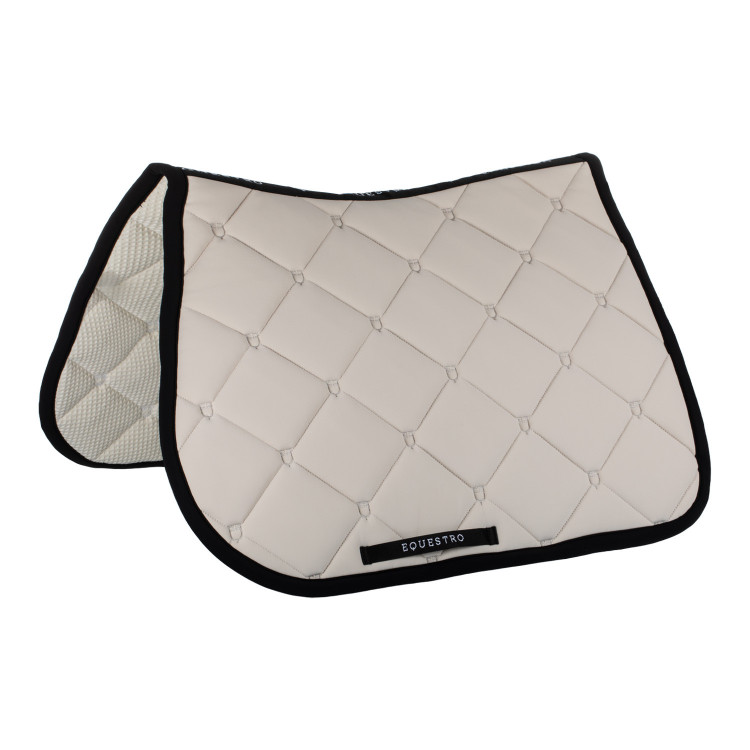 Zadeldek springen in technisch stof Black Line Edition Equestro