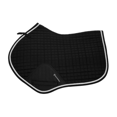 Zadeldekje springen in gemodelleerd katoen Equestro Zwart