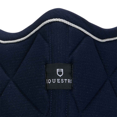 Springschabrak pony Diamond van katoen met biezen Equestro Marine Marineblauw Springschabrak pony Diamond van katoen met biezen Equestro Marine Marineblauw