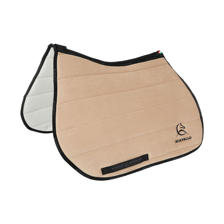 Gewatteerd springzadeldek Louvre en bamboe JS CW-3DS Acavallo Gewatteerd springzadeldek Louvre en bamboe JS CW-3DS Acavallo