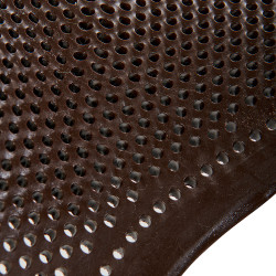 Gel schokdemper pony met uitsnijding en rand van schapenvacht Classic Acavallo Bruin / bruin Gel schokdemper pony met uitsnijding en rand van schapenvacht Classic Acavallo Bruin / bruin