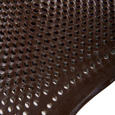 Gel schokdemper pony met uitsnijding en rand van schapenvacht Classic Acavallo Bruin / bruin Gel schokdemper pony met uitsnijding en rand van schapenvacht Classic Acavallo Bruin / bruin