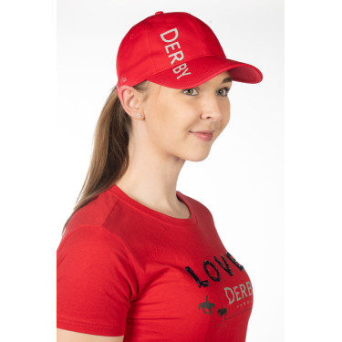 Derby Pet HKM Magenta Roze