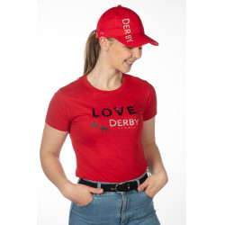 Derby Pet HKM Magenta Roze