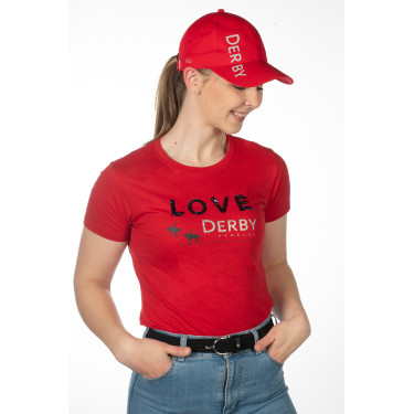 Derby Pet HKM Magenta Roze