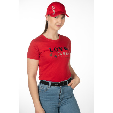 Derby Pet HKM Magenta Roze