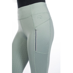 Legging Harbour Island siliconen fond 1/1 HKM Salie Violet Legging Harbour Island siliconen fond 1/1 HKM Salie Violet