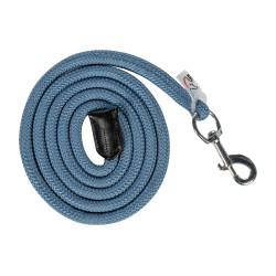 Longe Carlotta met musketonhaak HKM Blauwgrijs Longe Carlotta met musketonhaak HKM Blauwgrijs