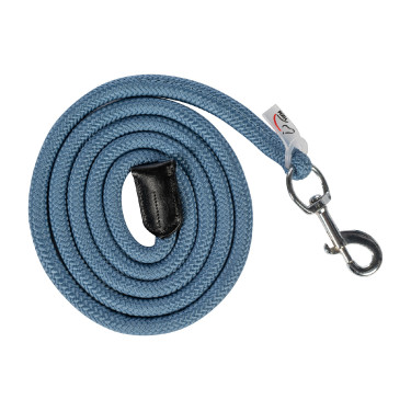 Longe Carlotta met musketonhaak HKM Blauwgrijs Longe Carlotta met musketonhaak HKM Blauwgrijs