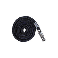 Longe Catherine met paniekhaak musketon HKM Donkerblauw / zwart