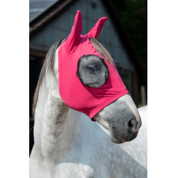 Vliegenmasker Elastic HKM Magenta Roze Vliegenmasker Elastic HKM Magenta Roze