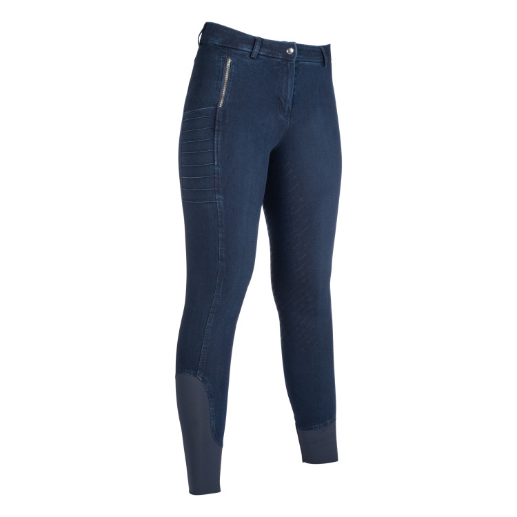 Damesbroek Aruba Denim full grip siliconen HKM