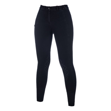 Damesbroek Harbour Island Denim met siliconen kniestukken HKM Damesbroek Harbour Island Denim met siliconen kniestukken HKM