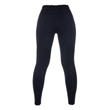 Damesbroek Harbour Island Denim met siliconen kniestukken HKM Damesbroek Harbour Island Denim met siliconen kniestukken HKM