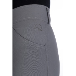 Damesbroek Tampa met siliconen kniestukken HKM Grijs