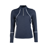 Dames functioneel T-shirt Aruba lange mouwen HKM Donkerblauw