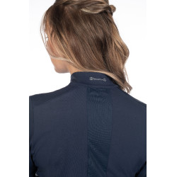 Dames functioneel T-shirt Aruba lange mouwen HKM Donkerblauw Dames functioneel T-shirt Aruba lange mouwen HKM Donkerblauw