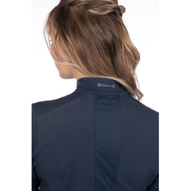 Dames functioneel T-shirt Aruba lange mouwen HKM Donkerblauw Dames functioneel T-shirt Aruba lange mouwen HKM Donkerblauw