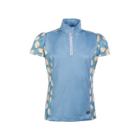 Functioneel T-shirt Austin Kids HKM Lichtgeel / hemelsblauw