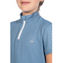 Functioneel kinder-T-shirt Aymee HKM Blauwgrijs Functioneel kinder-T-shirt Aymee HKM Blauwgrijs