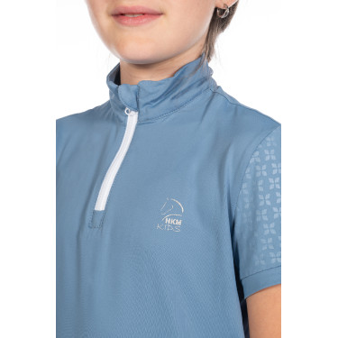 Functioneel kinder-T-shirt Aymee HKM Blauwgrijs Functioneel kinder-T-shirt Aymee HKM Blauwgrijs