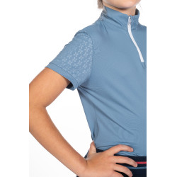 Functioneel kinder-T-shirt Aymee HKM Blauwgrijs Functioneel kinder-T-shirt Aymee HKM Blauwgrijs