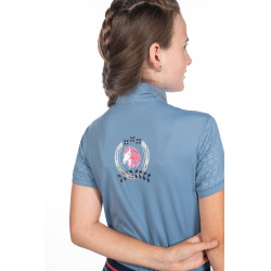 Functioneel kinder-T-shirt Aymee HKM Blauwgrijs Functioneel kinder-T-shirt Aymee HKM Blauwgrijs