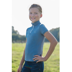 Functioneel kinder-T-shirt Aymee HKM Blauwgrijs Functioneel kinder-T-shirt Aymee HKM Blauwgrijs