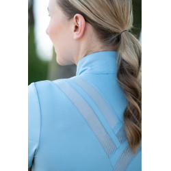 Functioneel dames-T-shirt Nashville HKM Lichtblauw