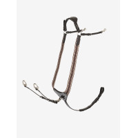 Elastische borsttuig Arika LeMieux Bruin / zilver