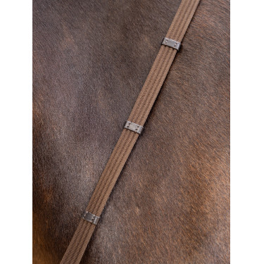 Teugels LeMieux Webbed Continental Bruin / zilver