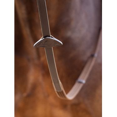 Teugels LeMieux Webbed Continental Bruin / zilver