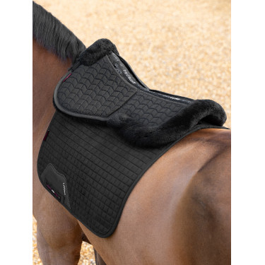 LeMieux Merino+ ProSorb 2-Pocket schokdemper met inlages Zwart / zwart