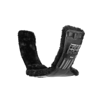 Korte bavette LeMieux Arika synthetische wol Zwart Korte bavette LeMieux Arika synthetische wol Zwart