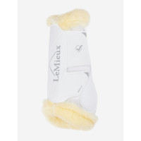 Dressuur beschermers schapenvacht LeMieux Motionflex Wit / natuurlijk