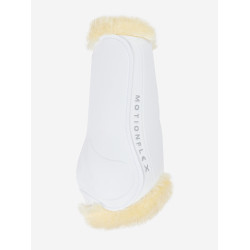 Dressuur beschermers schapenvacht LeMieux Motionflex Wit / natuurlijk
