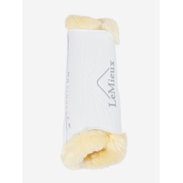 Dressuur beschermers schapenvacht LeMieux Motionflex Wit / natuurlijk