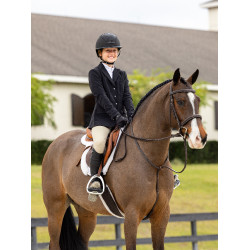 Hunter LeMieux Merino+ zadeldek Wit / wit