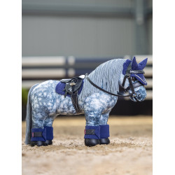 Zadeldek voor speelgoed Mini Pony LeMieux Inktblauw Zadeldek voor speelgoed Mini Pony LeMieux Inktblauw
