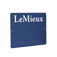 Naamplaatje voor box LeMieux Marine