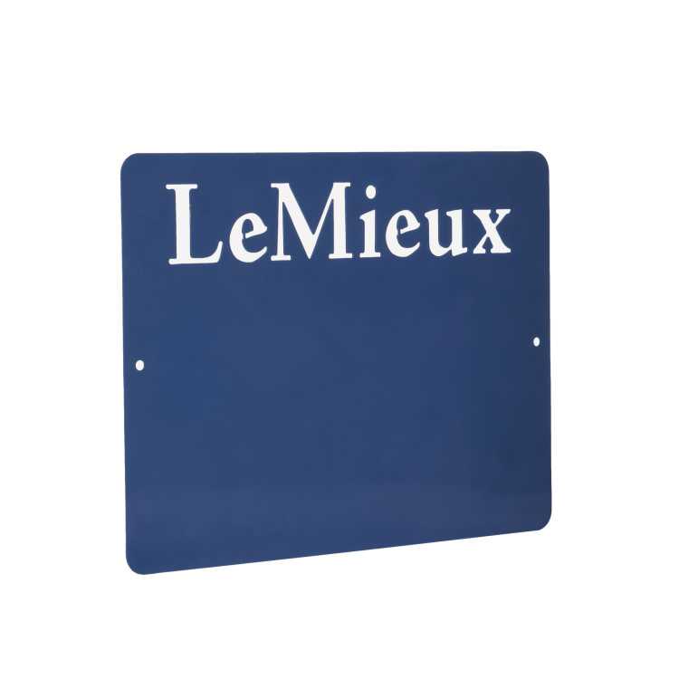 Naamplaatje voor box LeMieux