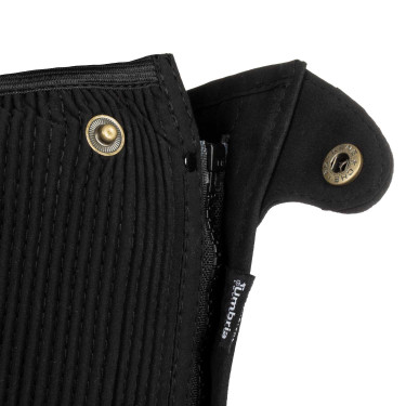 Mini-Chaps in Synthetische Stof Amara Umbria Equitazione Zwart