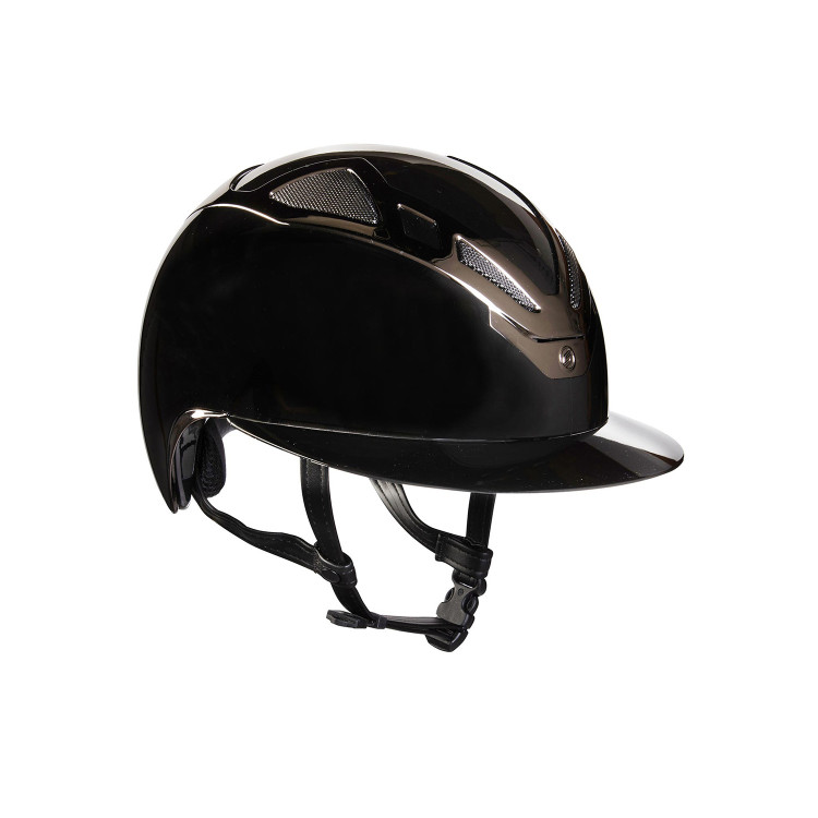 Apex Chrome Lady Zwart Glanzend Suomy Helm