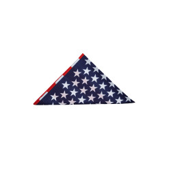 Bandana met Motief Amerikaanse of Geconfedereerde Vlag Pool's