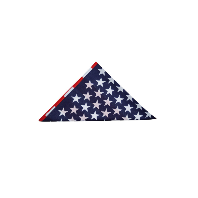 Bandana met Motief Amerikaanse of Geconfedereerde Vlag Pool's