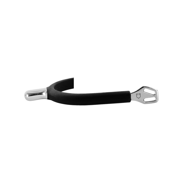 Rubberen Spurs Platina Geplateerd Equestro