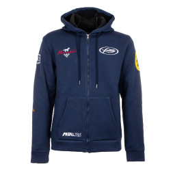 Unisex Hoodie Multilogo Pool's Marine Marineblauw