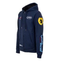 Unisex Hoodie Multilogo Pool's Marine Marineblauw