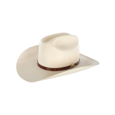 Chapeau en Paille Luxury Plume Tombstone